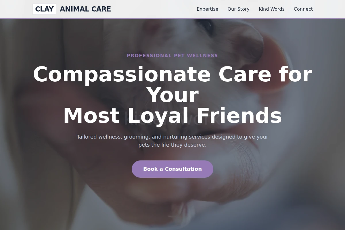 Clay Animal Care