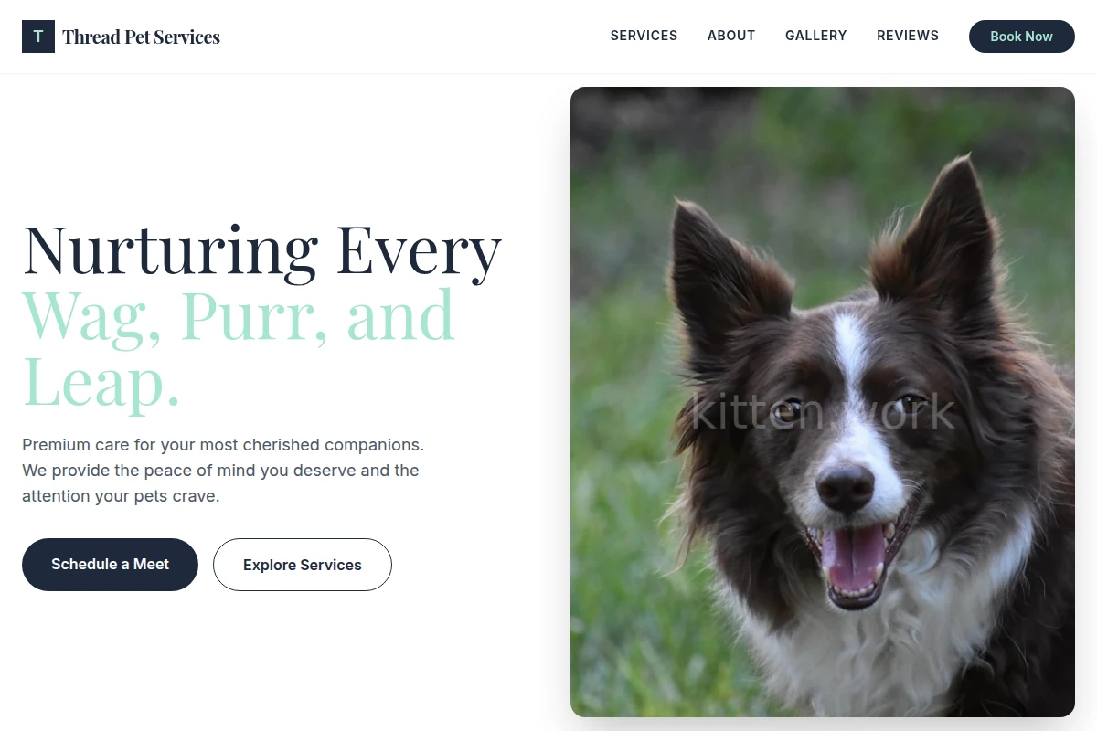 Thread Pet Services