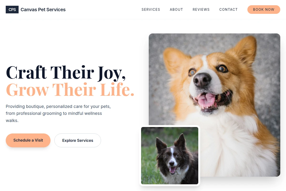 Canvas Pet Services