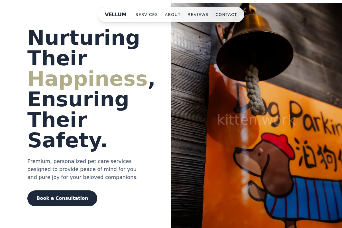 Vellum Pet Services