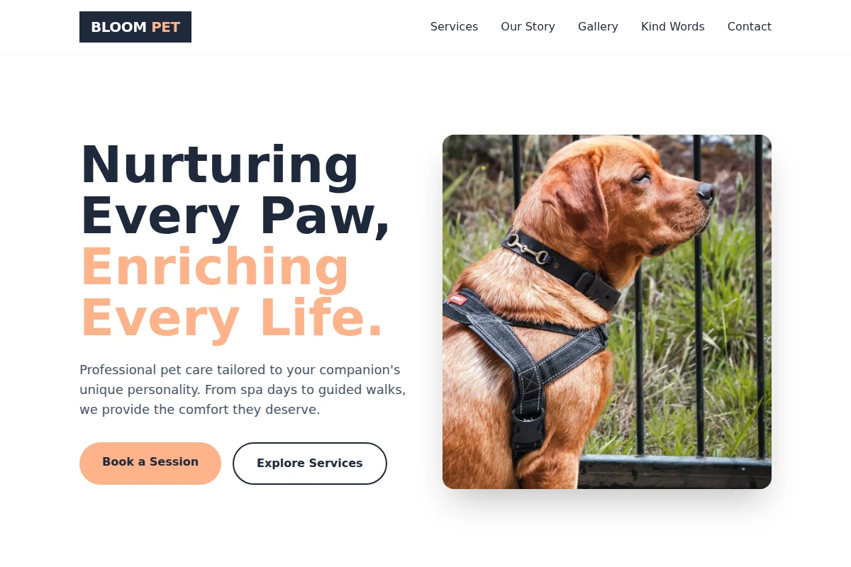 Bloom Pet Services