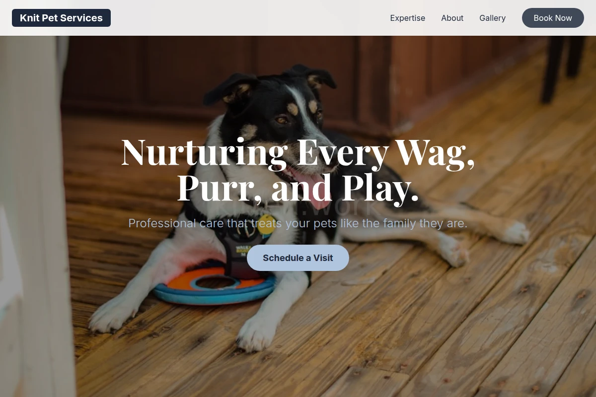 Knit Pet Services