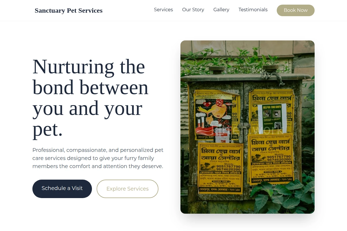 Sanctuary Pet Services
