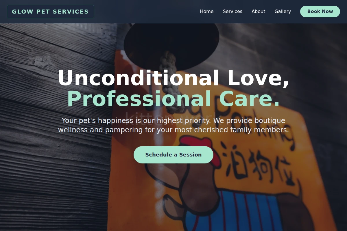 Glow Pet Services